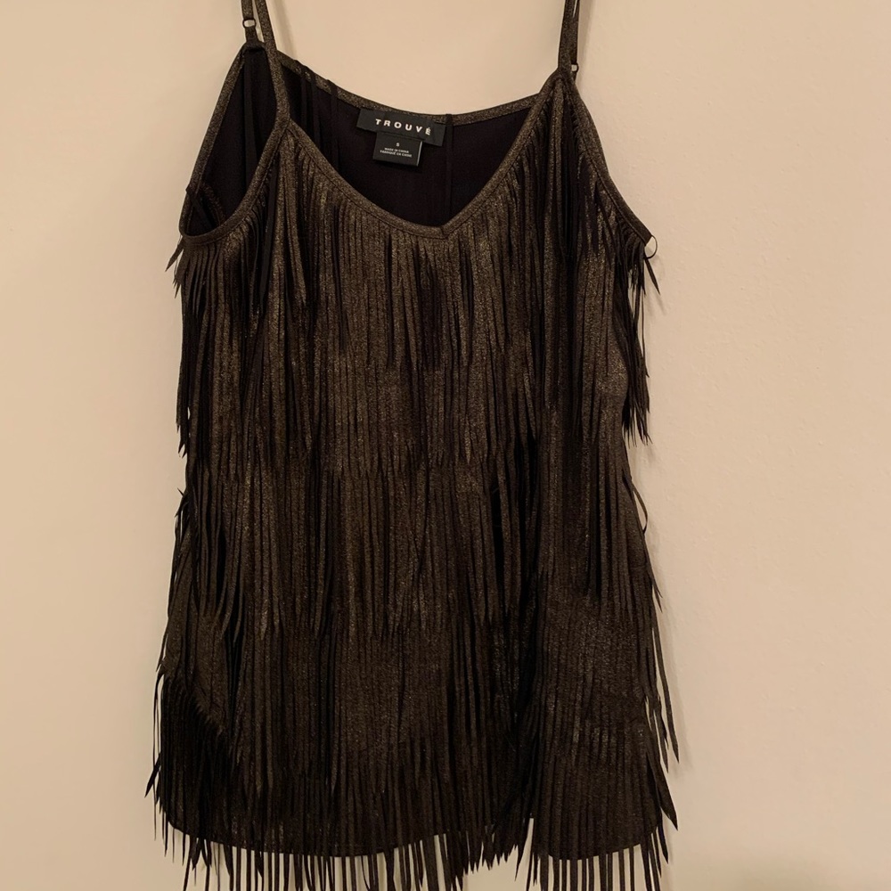 Black/Gold fridge tank